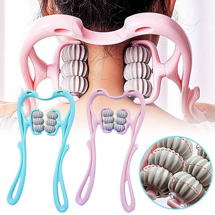 Six-Wheel Neck Massager